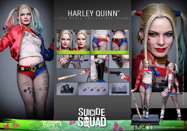 SQharley (1) Hot Toys Suicide Squad - Harley Quinn - Imagen 1