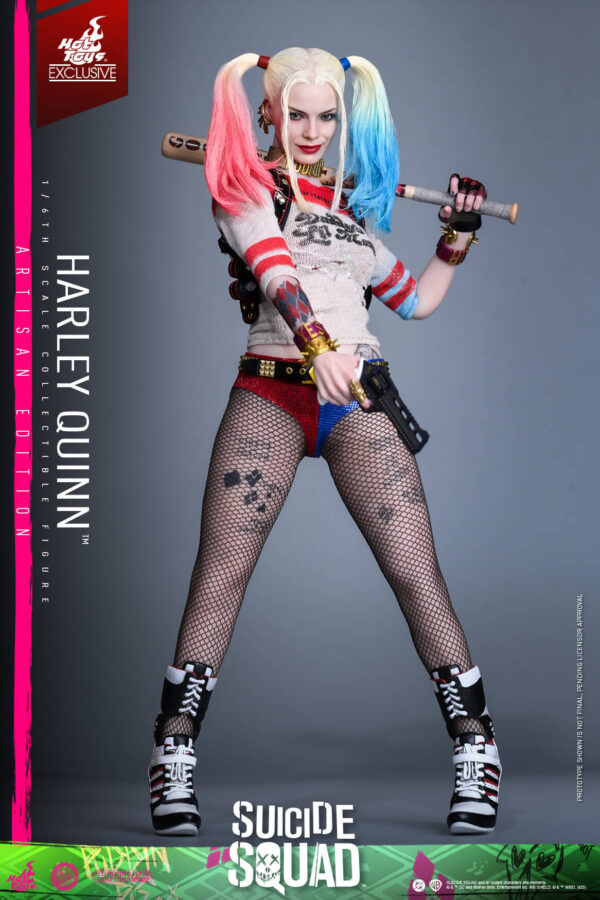 SQharleyAE (13) Hot Toys Suicide Squad - Harley Quinn Artisan Edition - Imagen 14