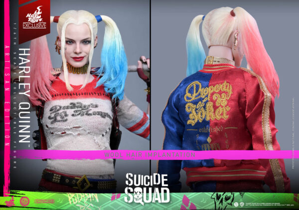 SQharleyAE (18) Hot Toys Suicide Squad - Harley Quinn Artisan Edition - Imagen 19