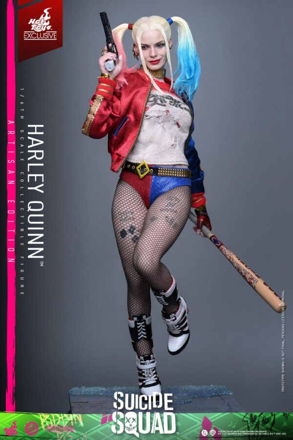SQharleyAE (6) Hot Toys Suicide Squad - Harley Quinn Artisan Edition - Imagen 7