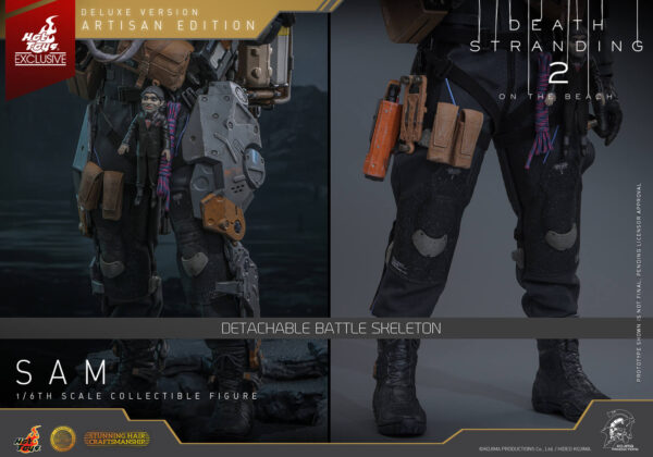SamArtisan (2) Hot Toys Death Stranding 2 - Sam Artisan Edition - Imagen 3