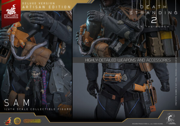 SamArtisan (7) Hot Toys Death Stranding 2 - Sam Artisan Edition - Imagen 8
