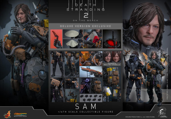 SamDLX (1) Hot Toys Death Stranding 2 - Sam Deluxe Edition - Imagen 1