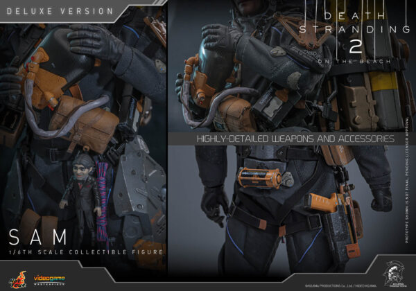 SamDLX (7) Hot Toys Death Stranding 2 - Sam Deluxe Edition - Imagen 8