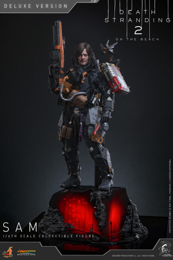SamDLX (9) Hot Toys Death Stranding 2 - Sam Deluxe Edition - Imagen 10