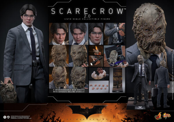 Scarecrow (1) Hot Toys Batman Begins - Scarecrow - Imagen 1