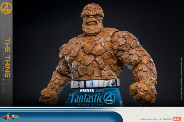 THING (5) Hot Toys The Fantastic Four First Steps - The Thing - Imagen 6