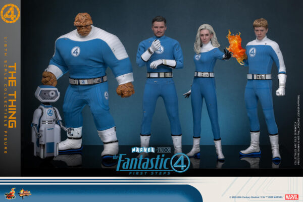 THING (7) Hot Toys The Fantastic Four First Steps - The Thing - Imagen 8
