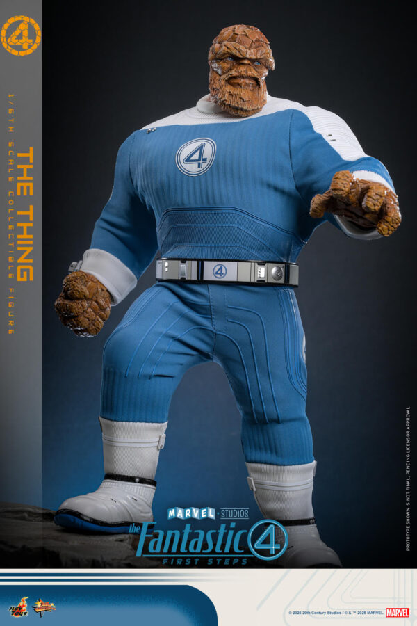 THING (9) Hot Toys The Fantastic Four First Steps - The Thing - Imagen 10