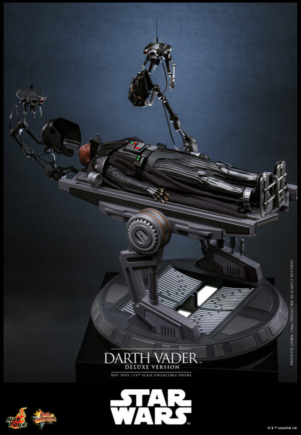 VaderDXIII (12) Hot Toys Star Wars Episode III - Darth Vader Deluxe Edition - Imagen 13