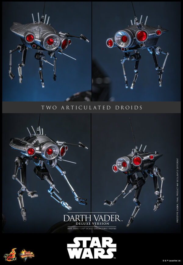 VaderDXIII (2) Hot Toys Star Wars Episode III - Darth Vader Deluxe Edition - Imagen 3