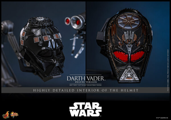 VaderDXIII (5) Hot Toys Star Wars Episode III - Darth Vader Deluxe Edition - Imagen 6