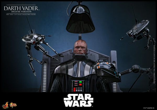 VaderDXIII (9) Hot Toys Star Wars Episode III - Darth Vader Deluxe Edition - Imagen 10