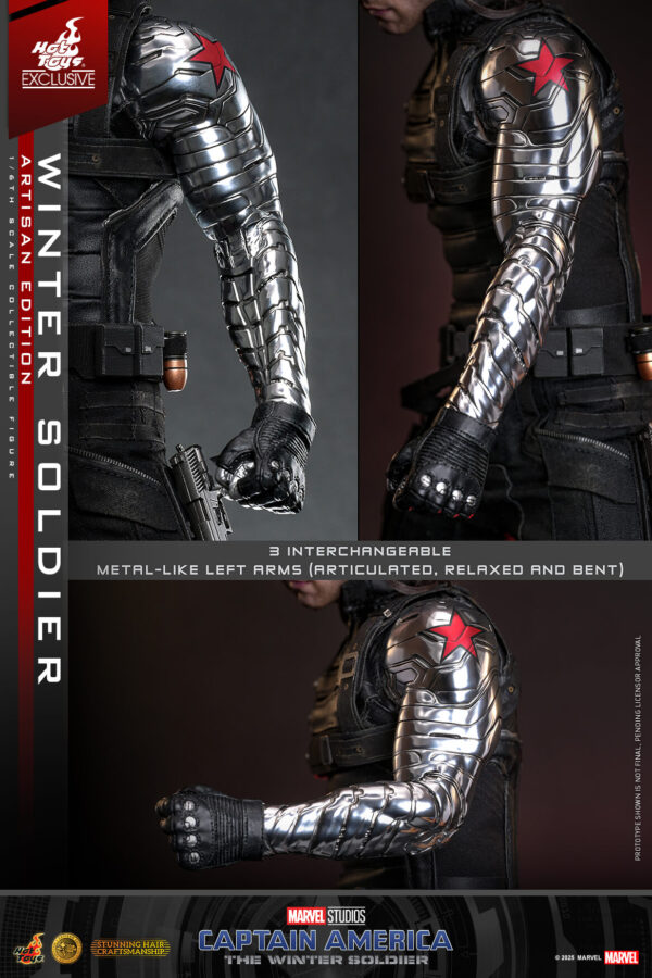 WinterArtisan (15) Hot Toys Captain America The Winter Soldier - Winter Soldier Artisan Special Edition - Imagen 16