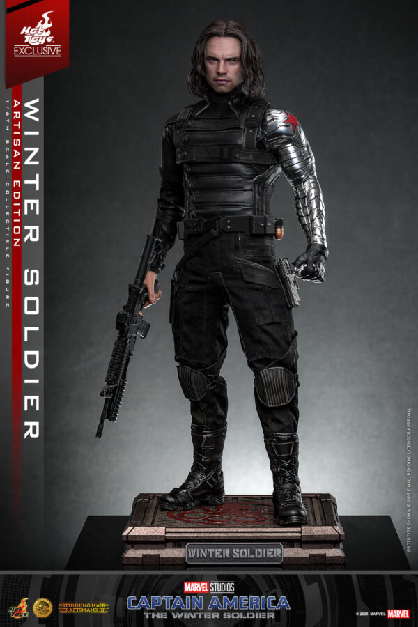 WinterArtisan (2) Hot Toys Captain America The Winter Soldier - Winter Soldier Artisan Special Edition - Imagen 3