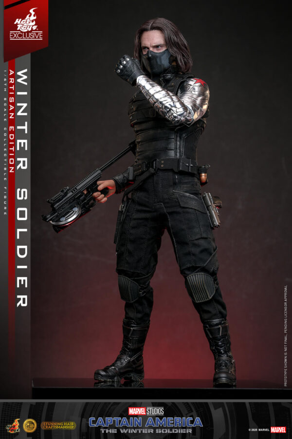 WinterArtisan (20) Hot Toys Captain America The Winter Soldier - Winter Soldier Artisan Special Edition - Imagen 21