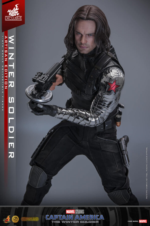 WinterArtisan (3) Hot Toys Captain America The Winter Soldier - Winter Soldier Artisan Special Edition - Imagen 4