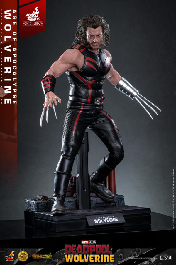 WolvArtisan (13) Hot Toys Deadpool and Wolverine - Wolverine Age of Apocalypse Artisan Edition - Imagen 14