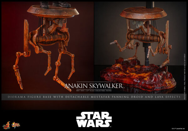 anakinep3 (14) Hot Toys Star Wars Episode III - Anakin Skywalker - Imagen 15