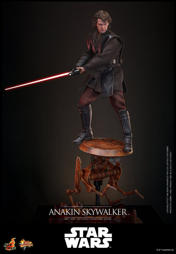 anakinep3 (18) Hot Toys Star Wars Episode III - Anakin Skywalker - Imagen 19