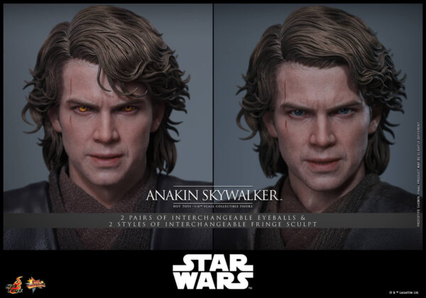 anakinep3 (7) Hot Toys Star Wars Episode III - Anakin Skywalker - Imagen 8