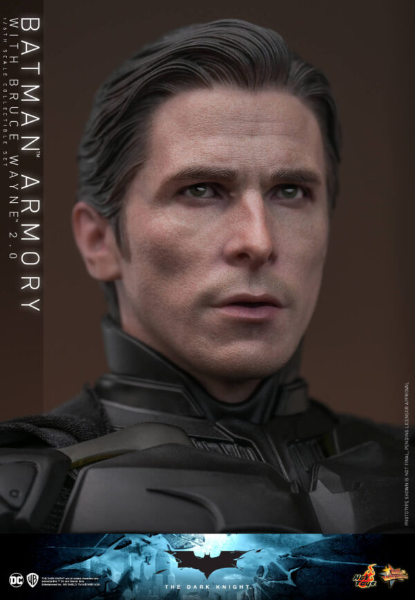 batarmory20 (10) Hot Toys The Dark Knight - Batman Armory with Bruce Wayne (2.0) - Imagen 11