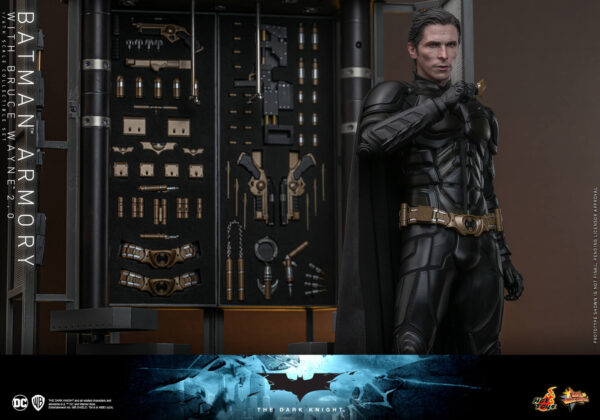 batarmory20 (17) Hot Toys The Dark Knight - Batman Armory with Bruce Wayne (2.0) - Imagen 18