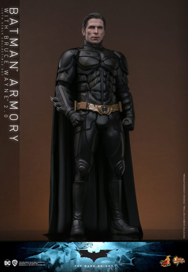 batarmory20 (3) Hot Toys The Dark Knight - Batman Armory with Bruce Wayne (2.0) - Imagen 4