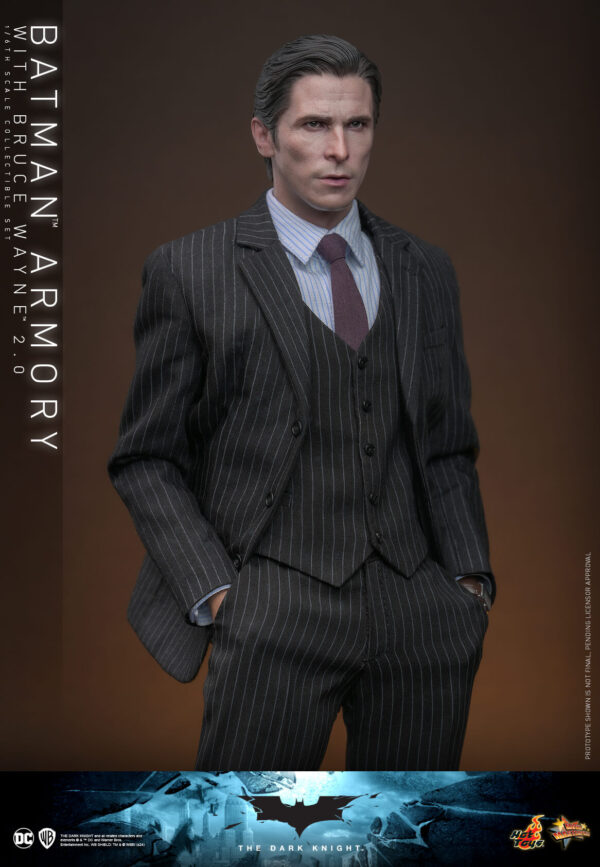 batarmory20 (6) Hot Toys The Dark Knight - Batman Armory with Bruce Wayne (2.0) - Imagen 7