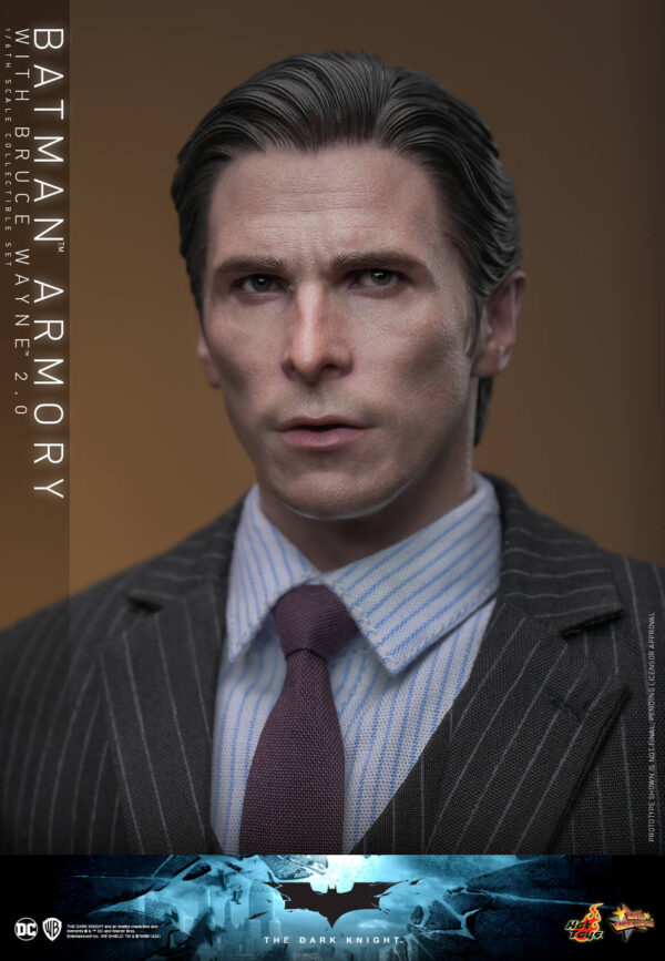 batarmory20 (8) Hot Toys The Dark Knight - Batman Armory with Bruce Wayne (2.0) - Imagen 9