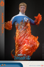 Hot Toys The Fantastic Four First Steps - Human Torch - Imagen 12