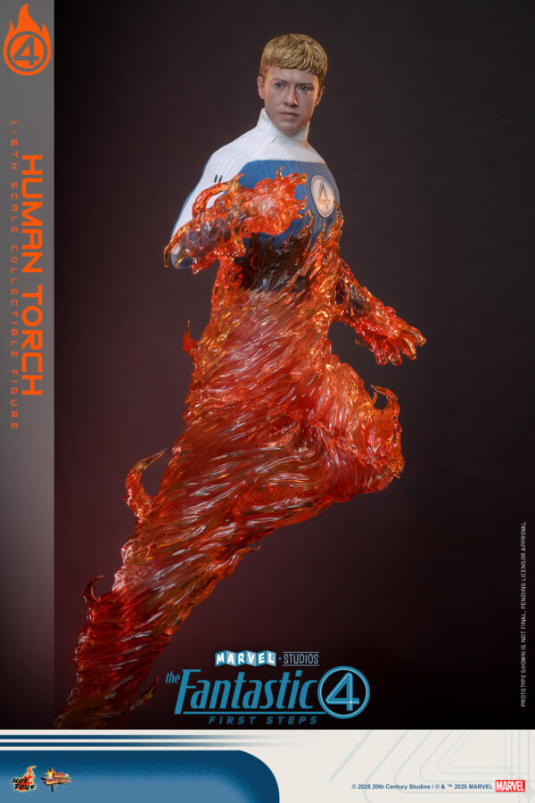 f4humantorch (14) Hot Toys The Fantastic Four First Steps - Human Torch - Imagen 15