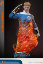 Hot Toys The Fantastic Four First Steps - Human Torch - Imagen 17