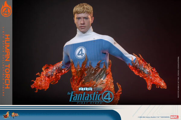 f4humantorch (2) Hot Toys The Fantastic Four First Steps - Human Torch - Imagen 3