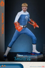 Hot Toys The Fantastic Four First Steps - Human Torch - Imagen 6