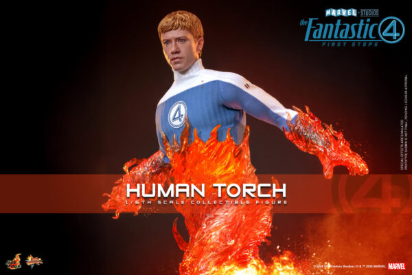 f4humantorch (9) Hot Toys The Fantastic Four First Steps - Human Torch - Imagen 10