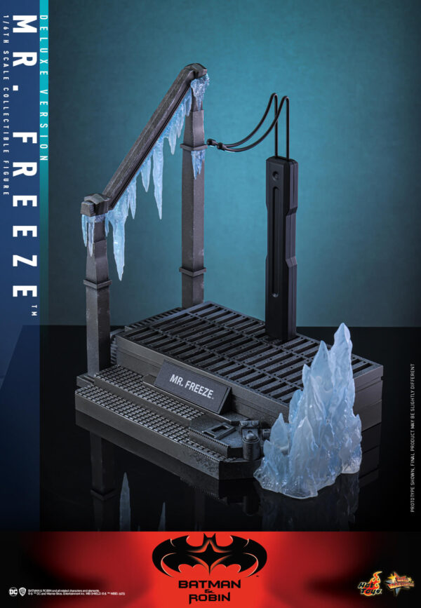 freeze (16) Hot Toys Batman and Robin - Mr. Freeze Deluxe Edition - Imagen 17