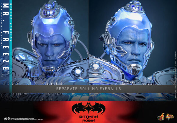 freeze (20) Hot Toys Batman and Robin - Mr. Freeze Deluxe Edition - Imagen 21