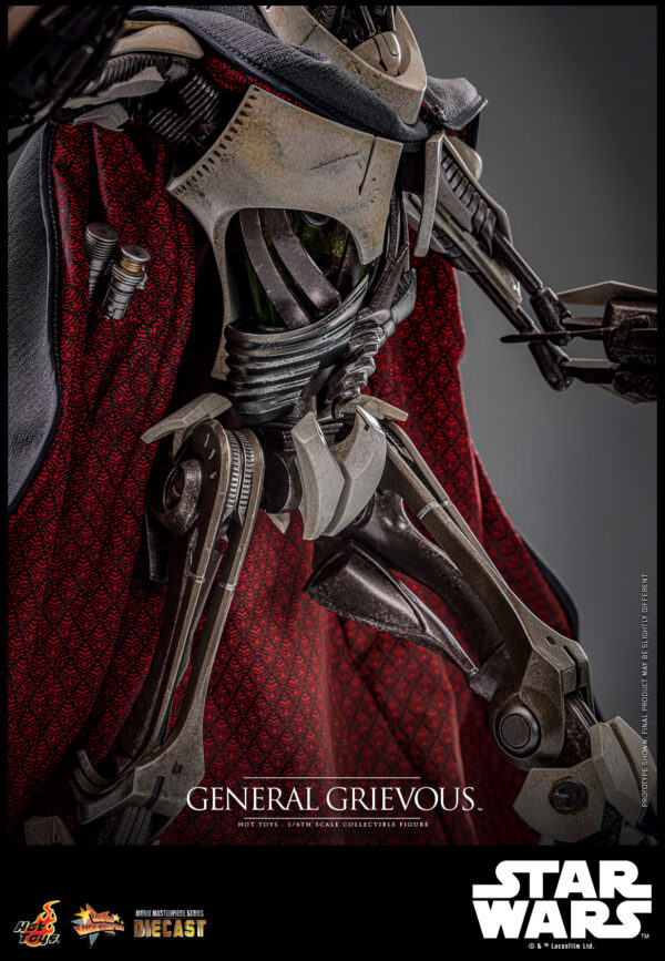 grievious (11) Hot Toys Star Wars Episode III - General Grievious - Imagen 12