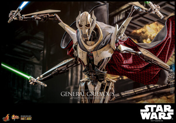 grievious (16) Hot Toys Star Wars Episode III - General Grievious - Imagen 17