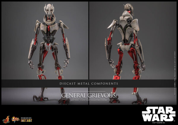 grievious (19) Hot Toys Star Wars Episode III - General Grievious - Imagen 20