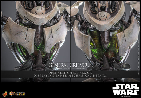 grievious (8) Hot Toys Star Wars Episode III - General Grievious - Imagen 9