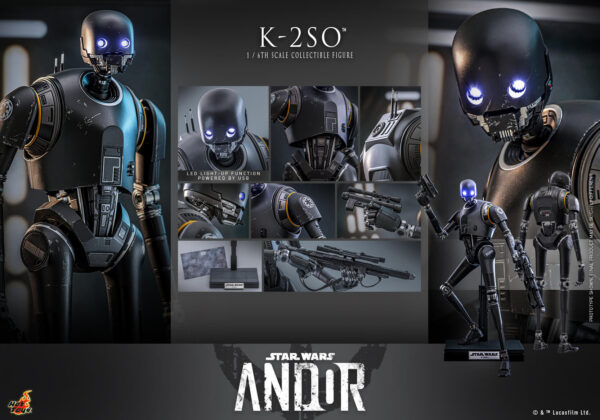 k2so (1) Hot Toys Star Wars Andor - K-2SO - Imagen 1