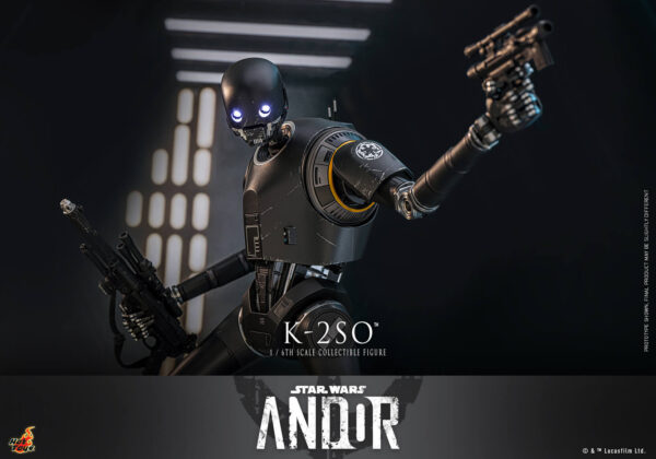 k2so (10) Hot Toys Star Wars Andor - K-2SO - Imagen 11