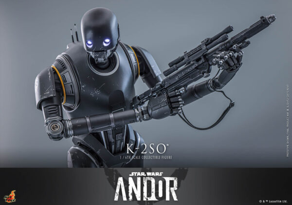 k2so (15) Hot Toys Star Wars Andor - K-2SO - Imagen 16