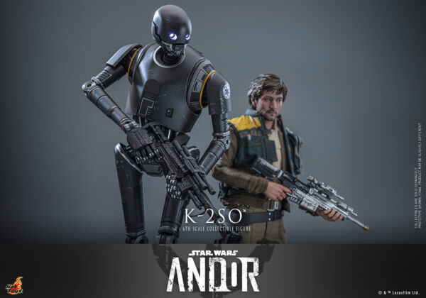 k2so (18) Hot Toys Star Wars Andor - K-2SO - Imagen 19
