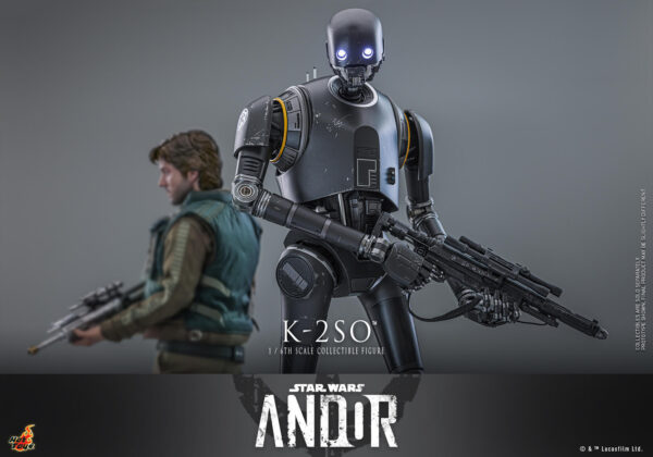 k2so (19) Hot Toys Star Wars Andor - K-2SO - Imagen 20