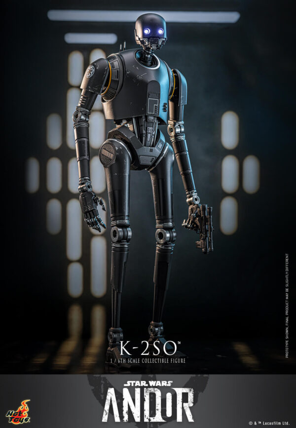 k2so (2) Hot Toys Star Wars Andor - K-2SO - Imagen 3