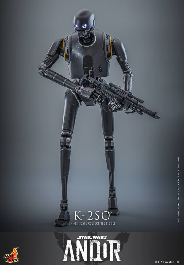 k2so (4) Hot Toys Star Wars Andor - K-2SO - Imagen 5