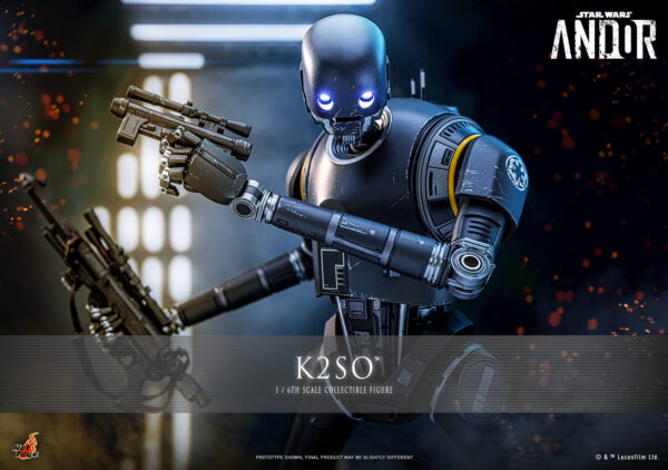 k2so (6) Hot Toys Star Wars Andor - K-2SO - Imagen 7
